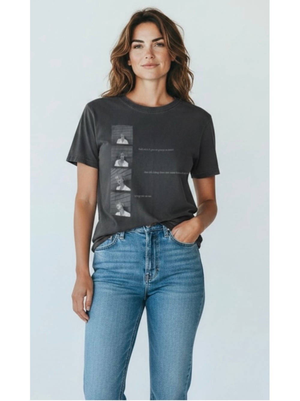 RARE 2020 Taylor Swift Authentic Invisible String Folklore Album Tee Shirt Small